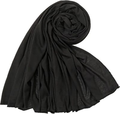 Bovista Hoofddoek - Hijab - Dames - Abaya - Sjaal - Islamitische Kleding - Moslim Kleding - Alhamdulillah - Zwart