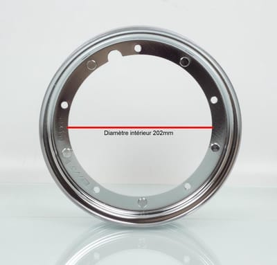 voorvelg rms voor scooter piaggio 150 vespa px 2011-2016 chroom 10 inch nieuw