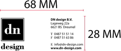 Stempelplaatje Trodat Printy 4931