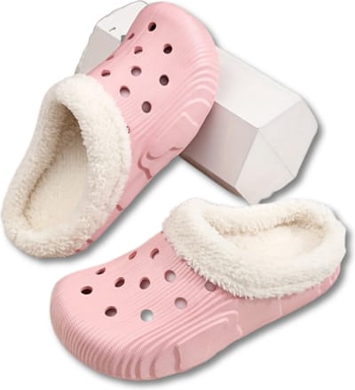 Livano Warme Pantoffels - Sloffen - Slippers - Dames - Heren - Pluche - Maat 36 - Licht Roze