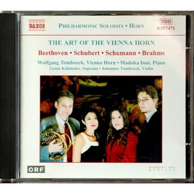 Wolfgang Tomboeck, Madoka Inui, Genia Kühmeier, Johannes Tomboeck - The Art Of The Vienna Horn (CD)