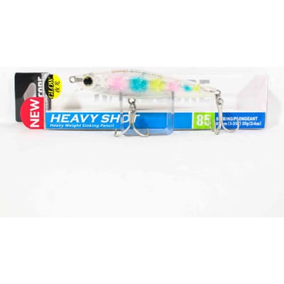 Yo Zuri Duel hardcore zwaar schot 85 zinkend kunstaas F1180-LSCA (0088) white