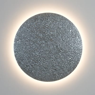 Holländer LED wandlamp Meteor, zilverkleurig, Ø 100 cm, ijzer