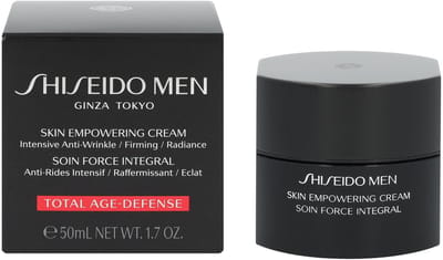 Shiseido Men Skin Empowering Cream - 50 ml - gezichtsverzorging voor heren