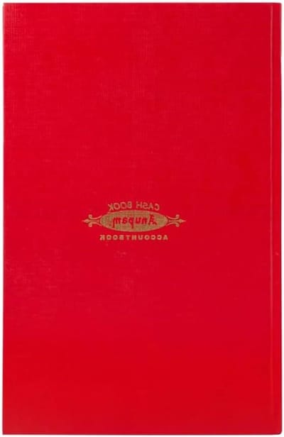 Grootboek Khata - Kasboek Register - Financiële Administratie - Hard Gebonden Kaft - 34 x 21.5 cm - Groen