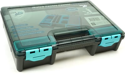 JVS Match Tackle Topbox Waterproof 35x25x8cm - Viskoffer - Feeder Box - Opbergbox - Tacklebox - Sorteerdoos