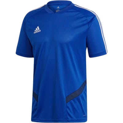 adidas Tiro 19 Sportshirt Kids - Donkerblauw