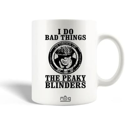 Mug en Céramique Peaky Blinders I do bad things
