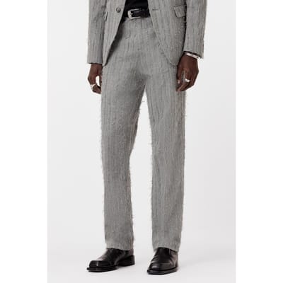 John Varvatos Duncan Pants - Extended Waist Band Pants Grey Size: 46 | Tailored Pants Outlet | Heren | Grijs