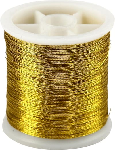 Naaigaren, dikte 0,15 mm, goud, 100 m/ 1 rol