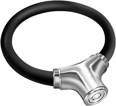 Veilige Fietsslot met Sleutels, Universele Fietskettingslot, Draagbaar Combinatieslot voor Fietsen, Geschikt voor Alle Fietstypes en Ideaal voor Buitengebruik