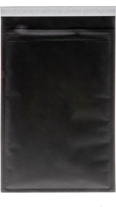 100x bubbel envelop G Zwart A4 binnenmaat 22.5x33.5cm