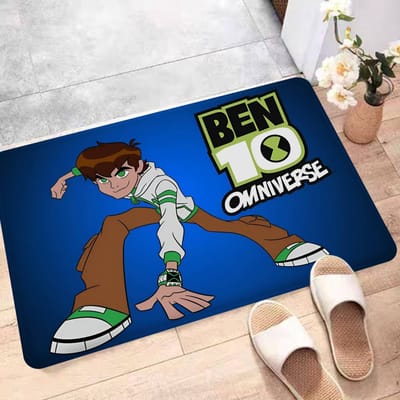 Tapis de porte Dessin animé B-Ben 10 Style Nordique Chambre à coucher Salon Tapis de porte Maison Balcon Antidérapant Alfombra 40x60 cm