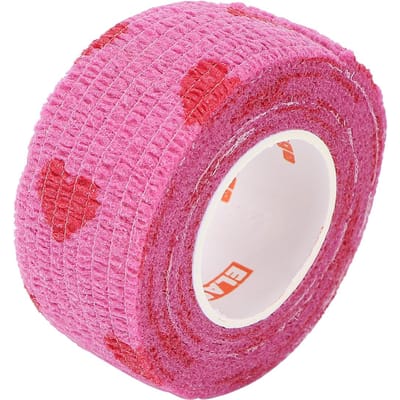 Zelfklevende Tape Elastisch 0,98 Inch Breedte 2,18 Yards Lengte Vinger Tape voor Atleten voor Sport pink