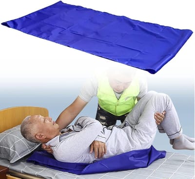 Herbruikbaar Glijlaken - Positioneringskussen Patiënt - Patiënt Verplaatsen - Glad Binnenoppervlak - 98x76 cm - Wit