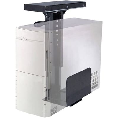 Neomounts CPU-D250BLACK PC steun - montage aan bureau - hoogteverstelling 39-54 cm - breedteverstelling 13-23 cm - zwart
