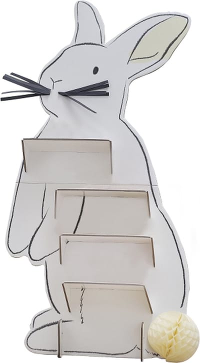 Ginger Ray - Ginger Ray - Traktatiestandaard konijn - 50 cm x 24,3 cm