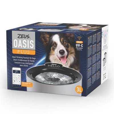 Zeus Oasis Plus Slimmere Drinkfontein 3, l Hond