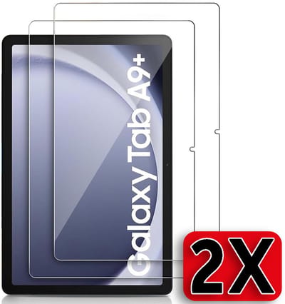 Casemania Glas Geschikt voor Samsung Galaxy Tab A9 Plus (11 inch) - Screenprotector Glas Gehard - Tempered Glass - Volledige Bescherming - 2 Stuks
