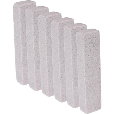 6 STUKS Zwembad Puimsteen PVC Materiaal Reinigingsblok voor Keukenaanrecht Toiletpot Badkuip Douche