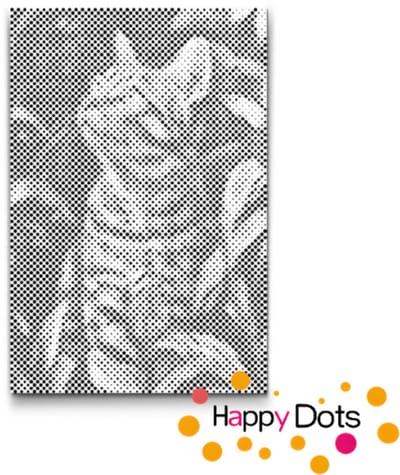 HappyDots DOT Painting Katten 03 20x30cm