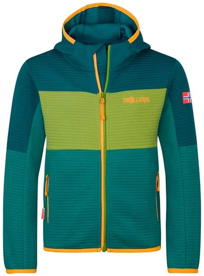 Trollkids Sogndal Xt Jas Groen 98 cm Kinderen