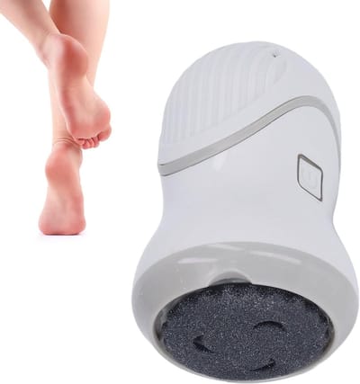 Elektronische voetvijl met USB oplaadfunctie en automatische eeltverwijdering - Pedicurehulpmiddel voor zachte voeten - Afneembare, wasbare kop - Eeltverwijderaar voor voetverzorging