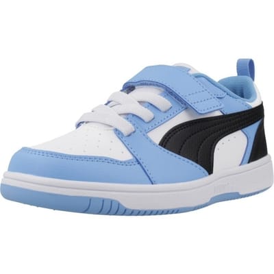 PUMA Puma Rebound V6 Lo AC+ PS Unisex Sneakers - Team Light Blue-Puma Black-Puma White