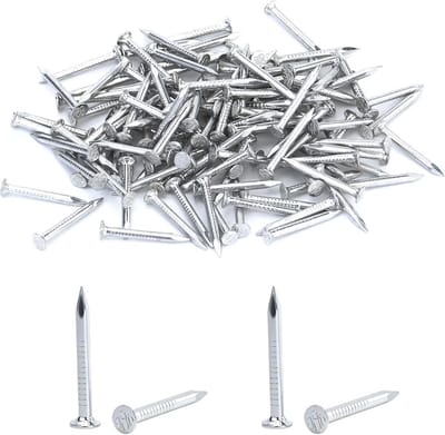 120x Verzinkte Stalen Spijkers Zilver 20mm voor Hout en Beton