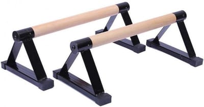 Houten Push-Up Bars voor Krachttraining - Draagbare Gym Oefenapparatuur met Antislip