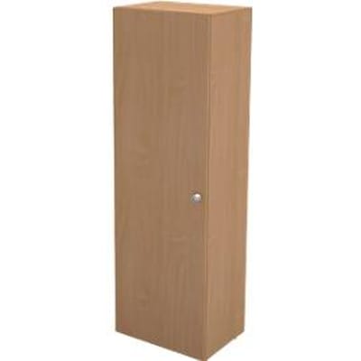 Schäfer Shop Genius Garderobekast TETRIS WALL, 1 legbord, deuraanslag links, B 600 x D 440 x H 1880 mm, beukenpatroon