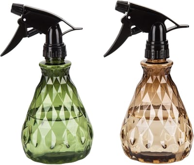 Ynkkvre - Set van 2 Spuitflessen - 500 ml - Verstuiver Fles met Verstelbare Spuitkop - Voor Bloemen, Haar en Schoonmaken - Professionele Waterverstuiver