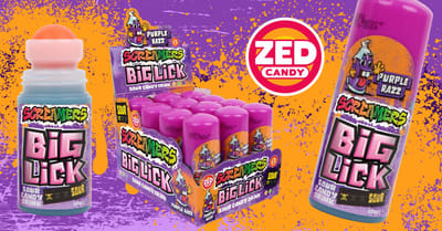 Screamers Super Sour Big Lick 12 stuks - Zuur snoep -Snoeproller - Sour Candy Drink