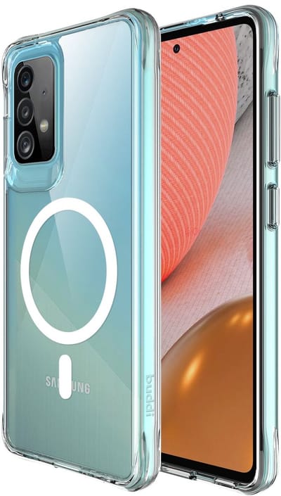 Buddi Core - Hoesje Geschikt voor Samsung Galaxy A52 / A52S - Compatibel met MagSafe - Back Cover met Magneet - Doorzichtige Telefoonhoes - Beschermhoes - Transparant