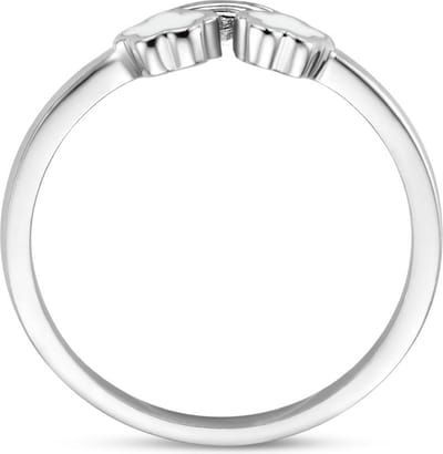Gerhodineerd Zilver Ring Regenboog 1336209