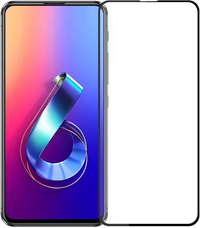 DrPhone Asus Zenfone 6 Glas - Tempered Glass 3D – Volledige Dekking - Schermbeschermer - Gehard Glas
