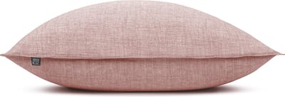 Zohome Kussensloop Lino - Kussenhoes van 40x80 cm - 1 stuk - 100% Katoen - Roze
