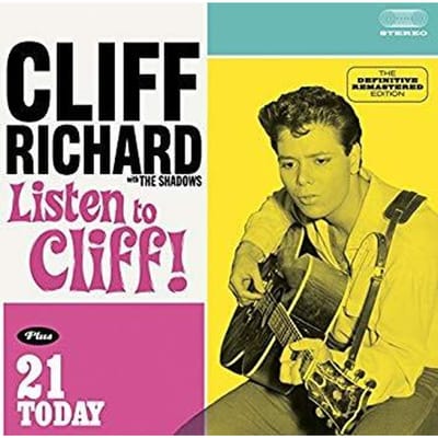 CD CLIFF RICHARD & THE SHADOWS - Luister naar Cliff! + 21 Vandaag 263468 Hoodoo Records 2014 Europa Rock Gebruikt