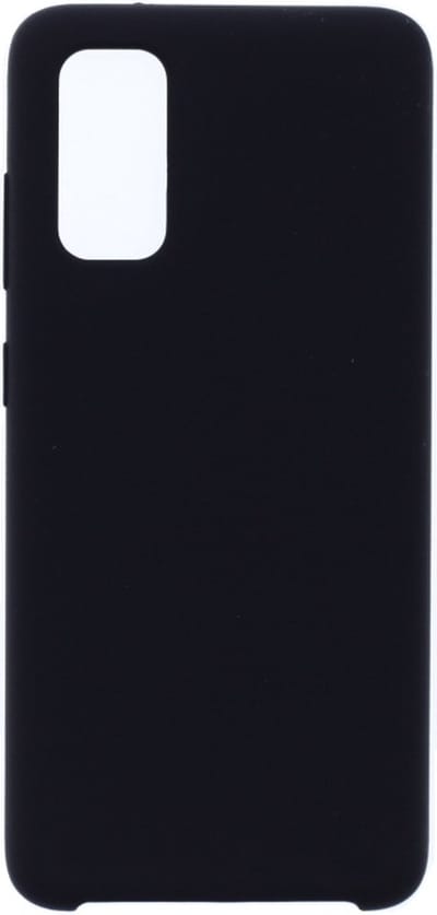 LuxeBass Hoesje geschikt voor Samsung Galaxy S20 Ultra siliconen hoesje - Zwart - telefoonhoes - gsm hoes - gsm hoesjes
