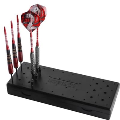Darts Station met 52 Darts Display | Dart Stand en Dart Case Dual-use | Professionele Darts Accessoires, Zwart