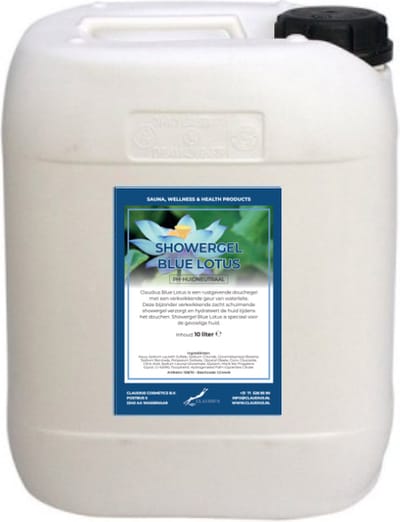 Claudius Douchegel Blue Lotus 10 liter - Showergel