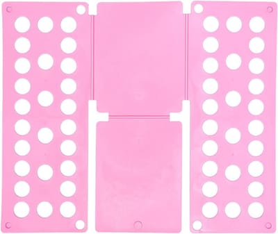 Kleding vouwplank - Was organizer - Kleding sorteren - Uniforme vouwen - 273 cm - Roze