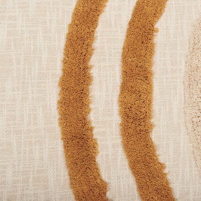 MATHURA - Plaid - Beige - 130 x 180 cm - Katoen
