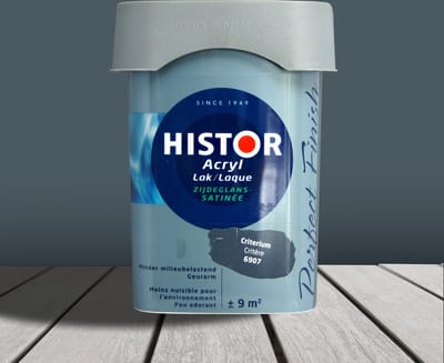 Histor Perfect Finish Lak Acryl Zijdeglans 0,75 liter - Criterium