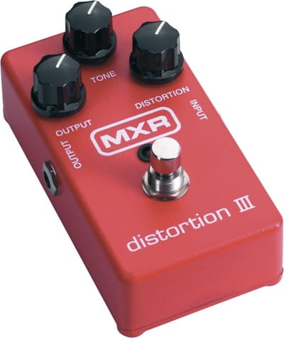 MXR M115 Distortion III - Distortion pedaal - Rood