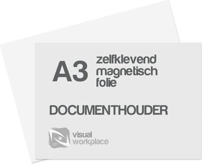 Zelfklevend magneetfolie A3 (ijzerhoudend)