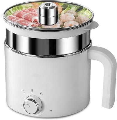 Elektrische Wax Smeltpot - Wax Smelter DIY - Kaarsen Maken - Roestvrij Staal - 1.8 Liter - Wit