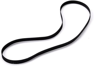 Platenspeler Riem - Grammofoonband Rubber - Muziek Afspelen - Goede Elasticiteit - 40 cm - Zwart