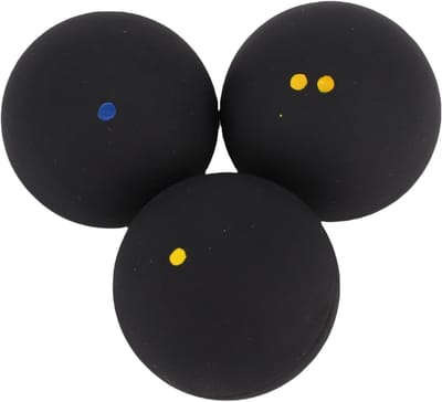 Squashballen Set - Sportballen - Beginners Training - Variabele Stuit - 4cm Diameter - Meerdere Kleuren