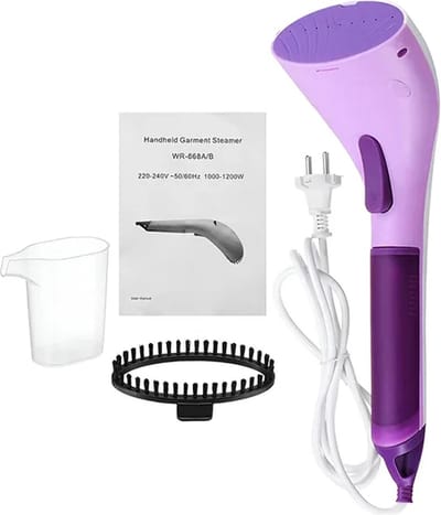 Home & Marker - Draagbare Kledingstomer - Handstomer Kleding - Kleding Stomer - Kledingstomers - 1000 Watt - STEAMY